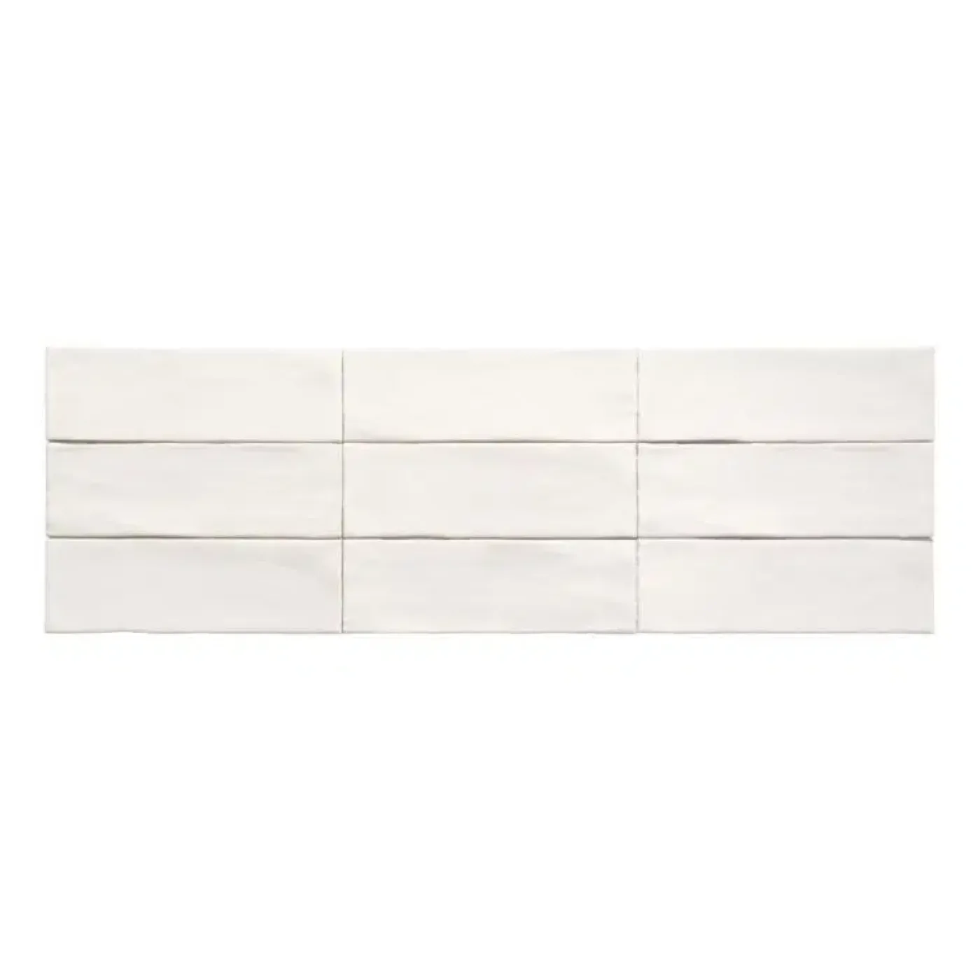 Sero Blanco 10MM Blanco mate decor tegel glanzend 23x7.5 cm - 1