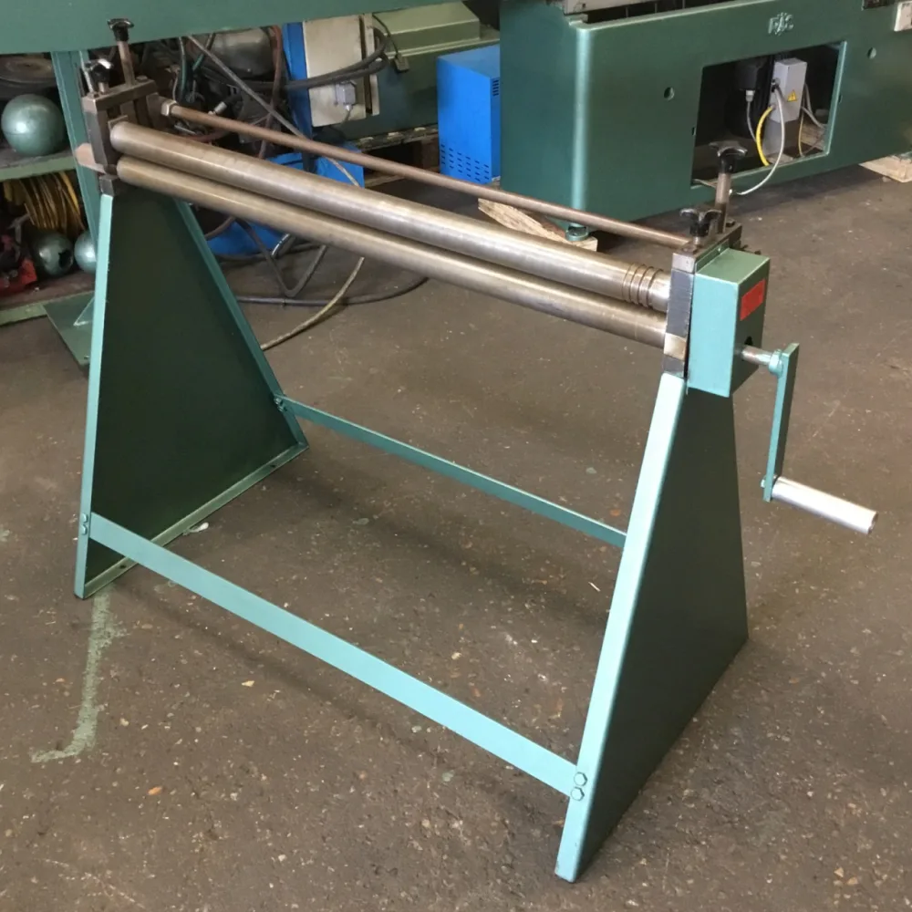 WALTONS Hand Bending Rolls 1015mm x 50mm x 1.2mm Capacity - WNS - W. Neal Services Ltd