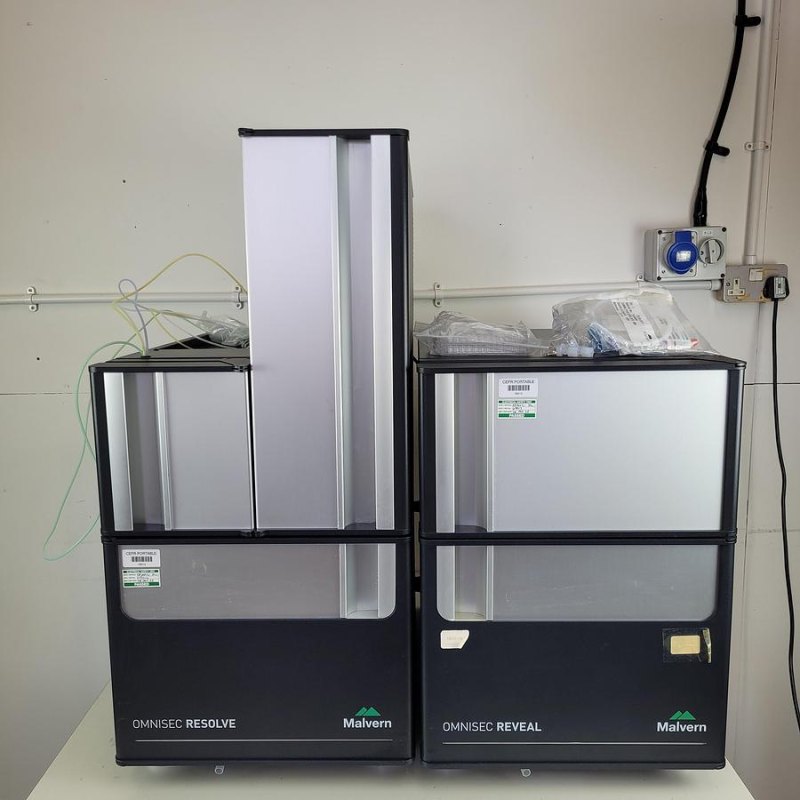 Malvern Omnisec CHR600 + CHR7100 Resolve & Reveal GPC/SEC System