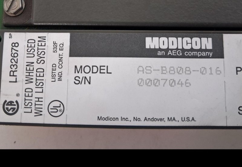 Modicon AS-B820-016 Digital Output Module