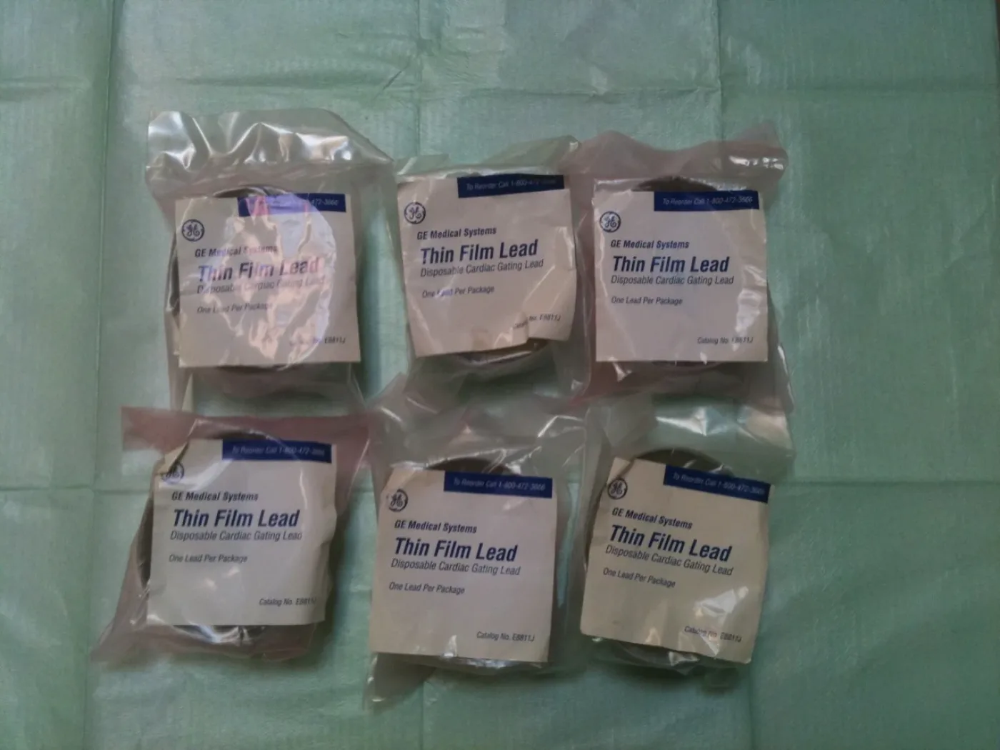 GE E8811J Cardiac gating lead - 1