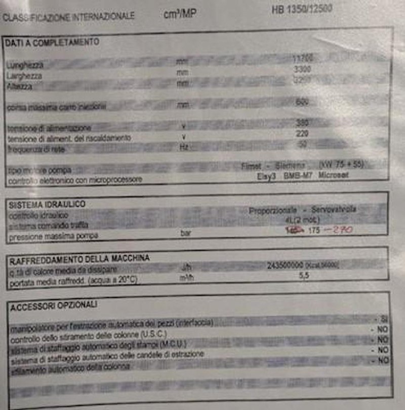 2005 BMB HB 1350/12500 IN0725