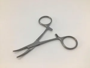 Baby Mosquito Forcep Curved 90mm