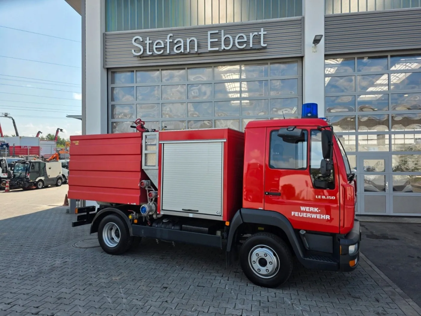 Man 8.150 Feuerwehr Schaum-Löschfahrzeug SLF 25/25 - 4