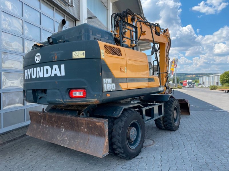 Hyundai HW 180 / 3.054h / hydr. Grabenräumer / Air Conditioning