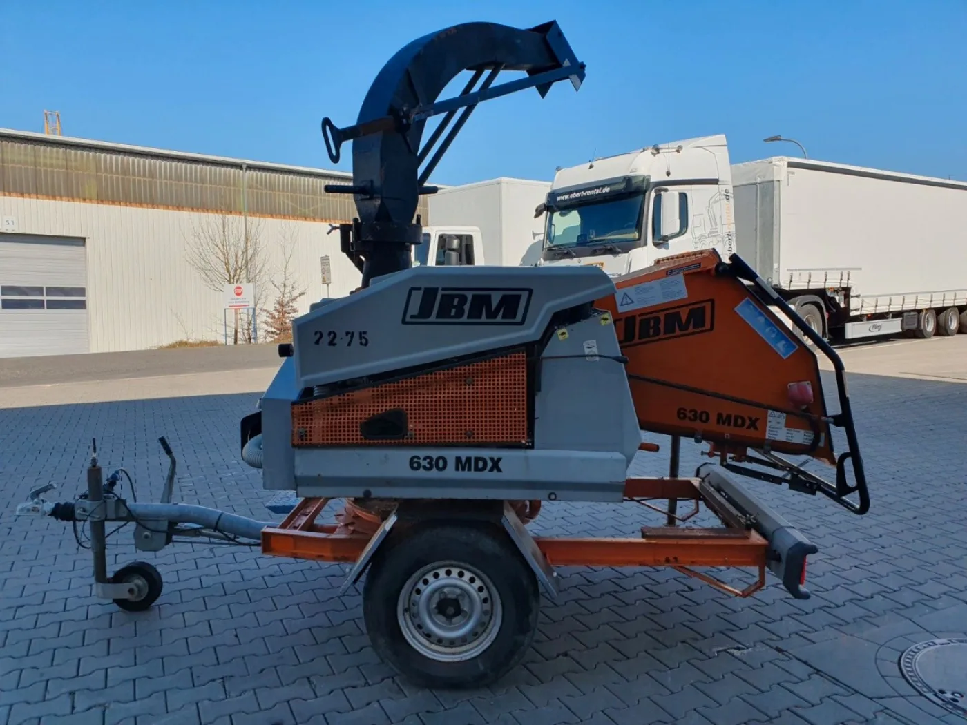 JBM 630 MDX Holzhacker / nur 133h / 2008 - 8