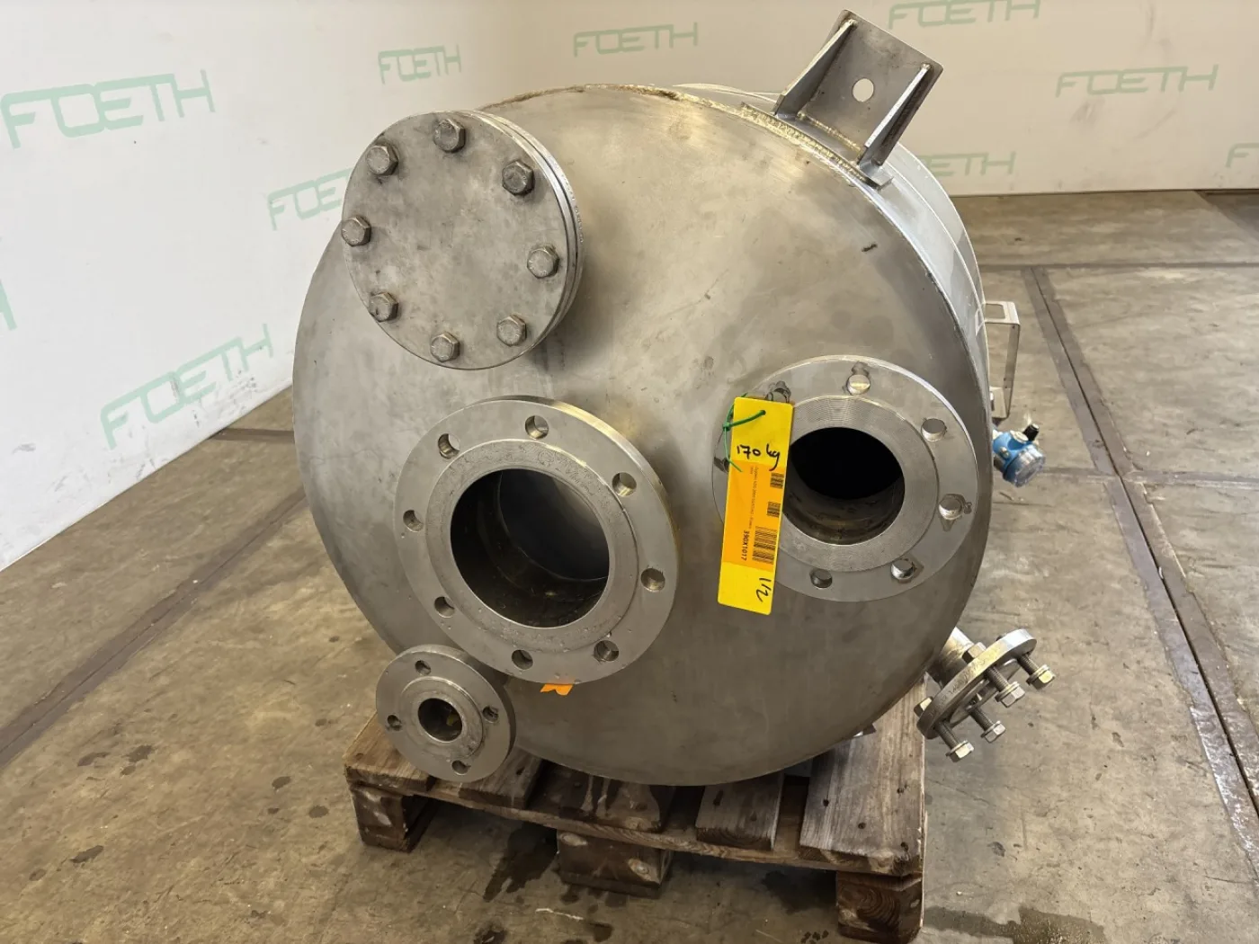Zeppelin HDS 200/5 SS/SS/AC with silo - Rotating valve - 8