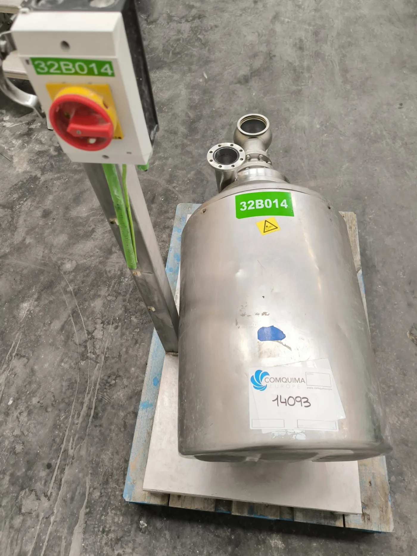 CENTRIFUGAL PUMP INOXPA S-38G 15 KW 80 M3/H - 6