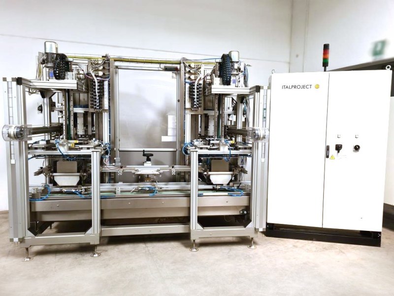 LINEA DI INCARTONAMENTO CON ROBOT – ITALPROJECT – Mod. ABB IRB 260 / EUROFORM 20N / TAPE 2