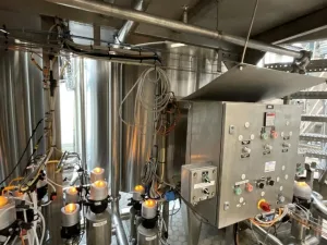 Unknown Stainless Steel Mixing Tank