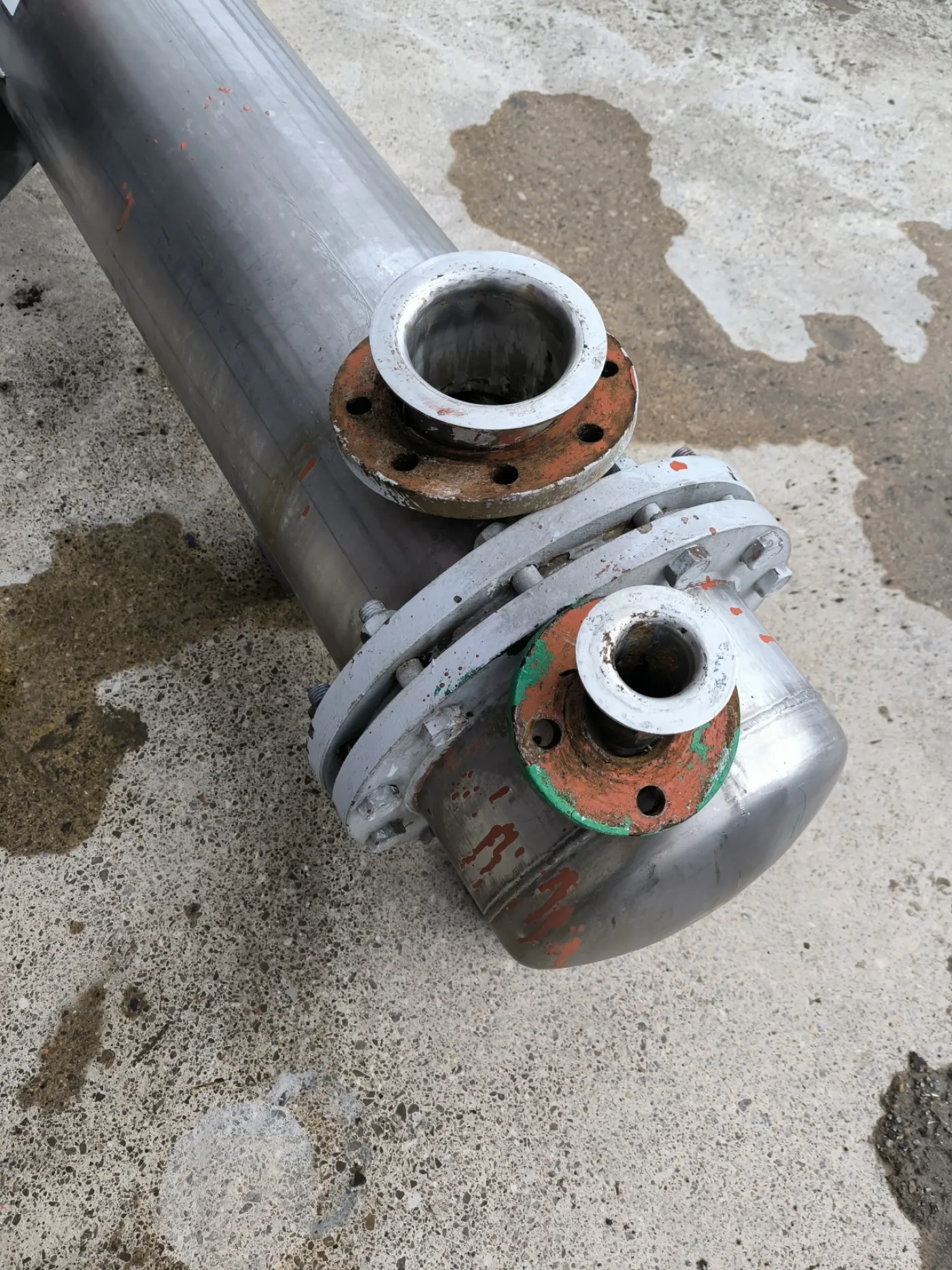 AGUILAR Y SALAS STAINLESS STEEL 316 HEAT EXCHANGER OF 8.4 M2. - 4