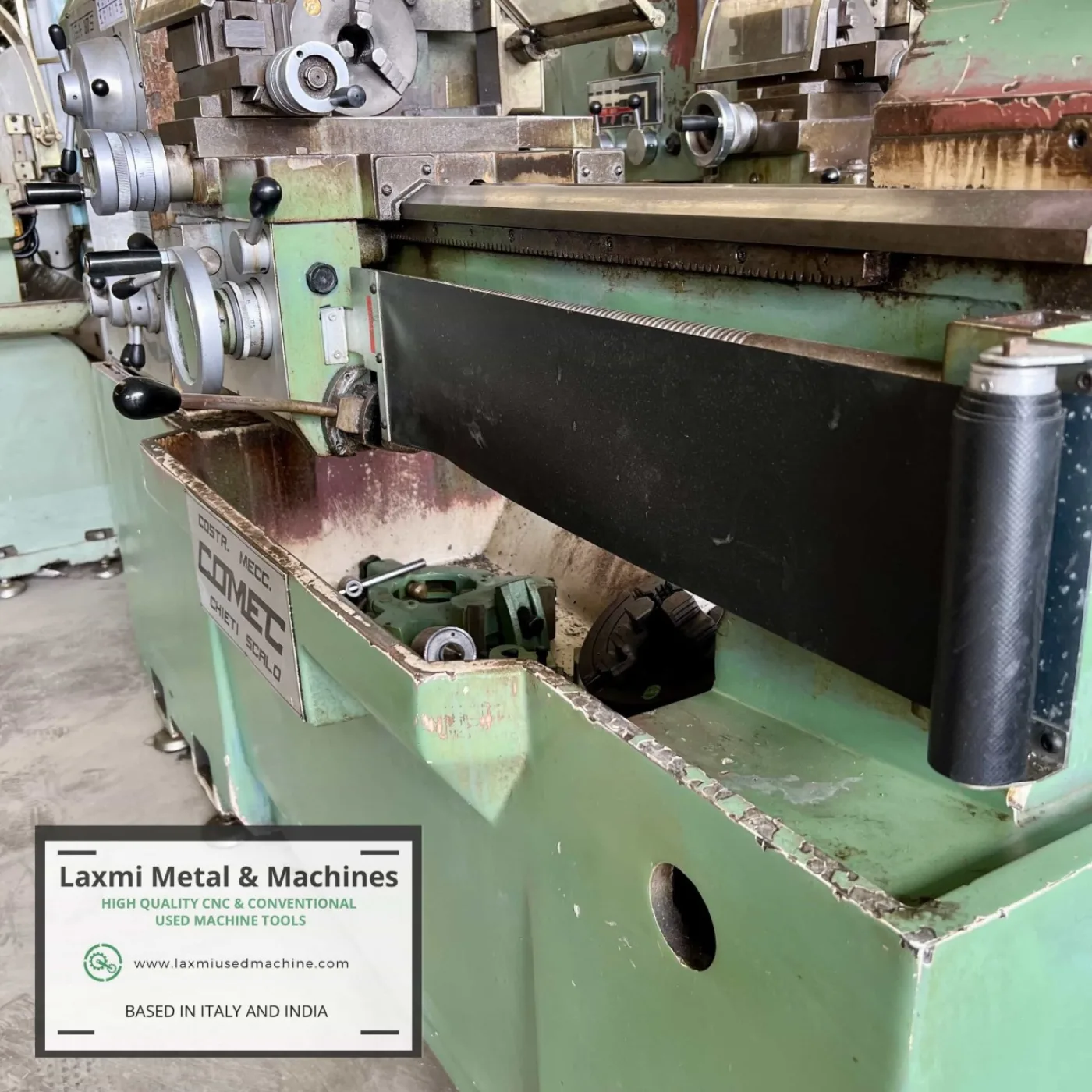 LATHE MACHINE, COMEC - TGA 160 S - Laxmi Metal & Machines, Rohtak - 2
