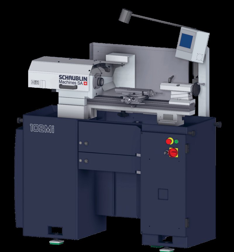 HOCHPRAEZISIONS DREHMASCHINE “SCHAUBLIN” 102Mi W20 SOCKEL