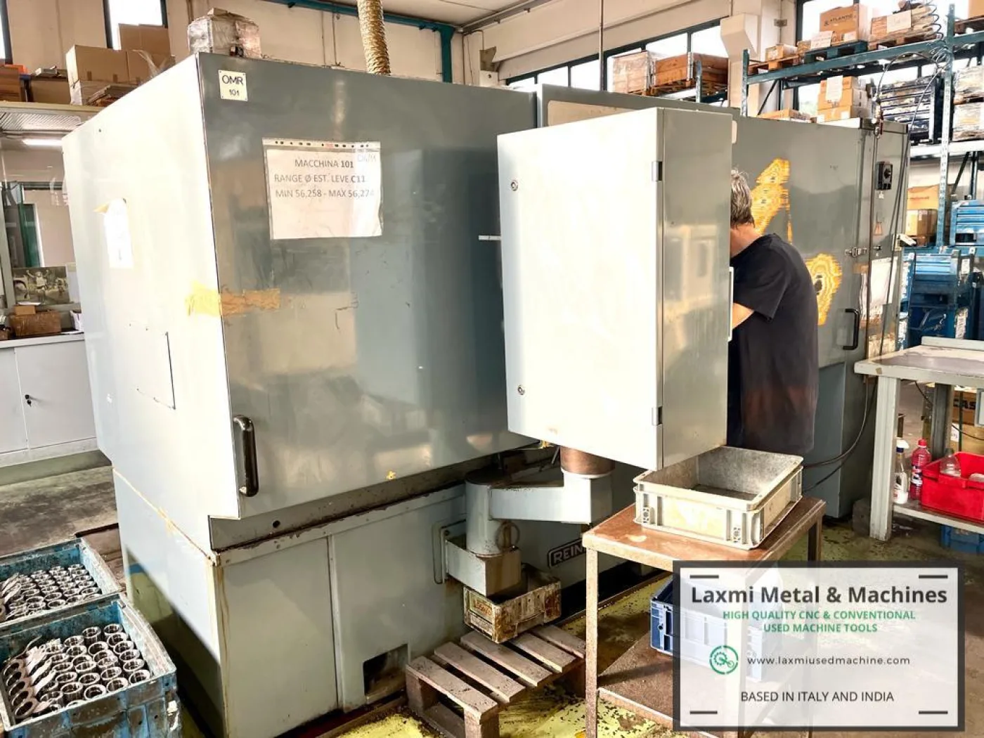 4-AXIS CNC INTERNAL GRINDING MACHINE, REINECKER - ISA 200 CNC - Laxmi Metal & Machines, Rohtak - 8