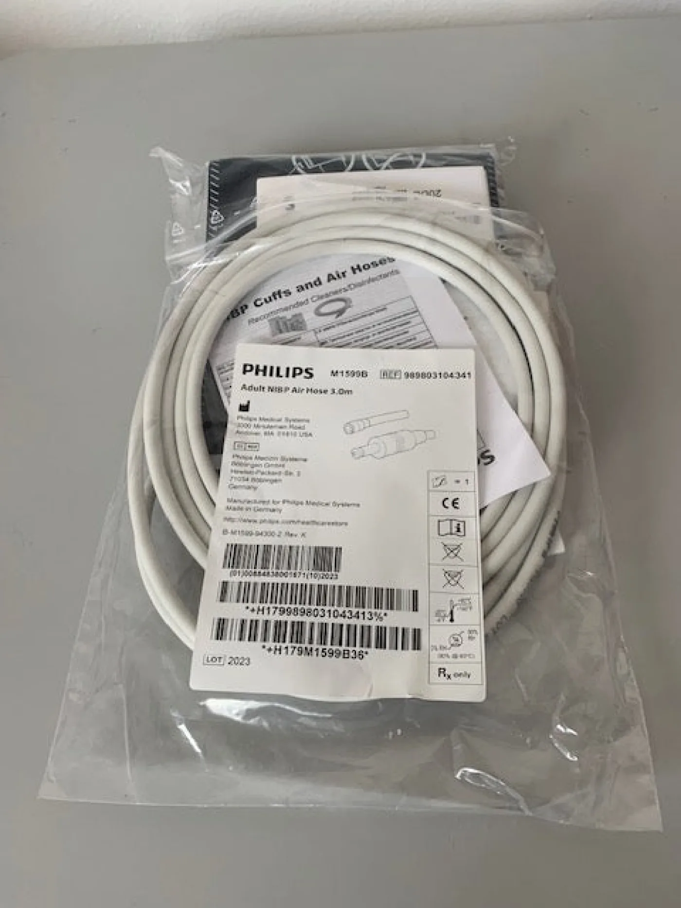 Philips M-1599B Blutdruckmanschette mit Schlauch - 1