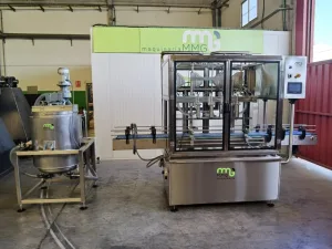 Llenadora dosificadora de cubos