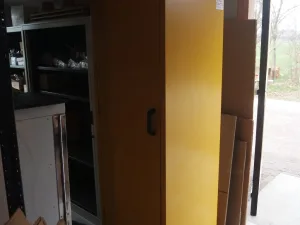 Used hazardous material cabinet Denios S-BASIC