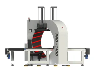 DYNAWRAP Pro Series 1400W Orbitalwickler – Verpackungsmaschine für Langgut & Profile