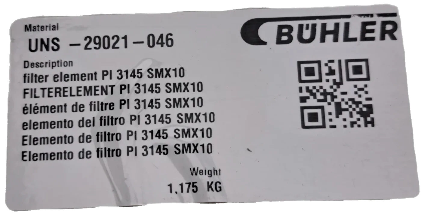 FiltrationGroup Filterfeinheit 2 bis 25 µm 77680374 PI3145 PS10 - 2