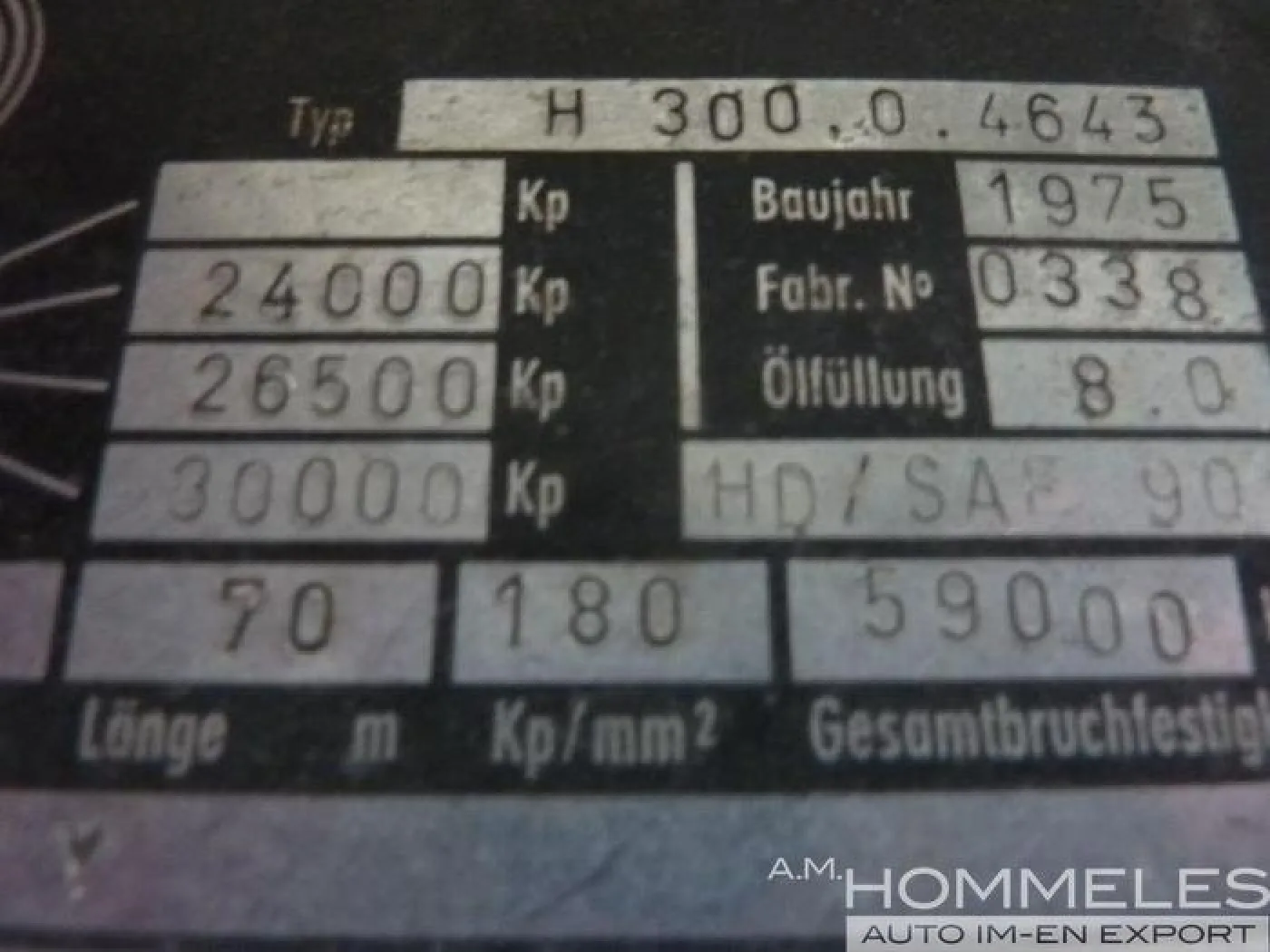 Rotzler HZ300 - 5