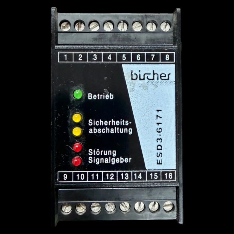 Überholung Bircher ESR ESD Sicherheitsschaltgerät HOMAG 4008320456 Art.-Nr. 4008320456