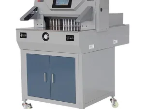 Máquina Eléctrica de Corte de Papel con Control Programable y Empuje Automático JDS 500V9