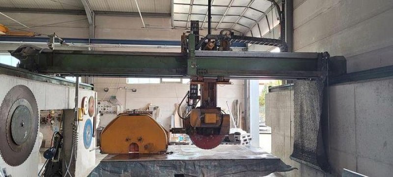 1994 Fickert & Winterling PFE 80 CNC 5 Achs Brückensäge 400 - 1200mm Ø-