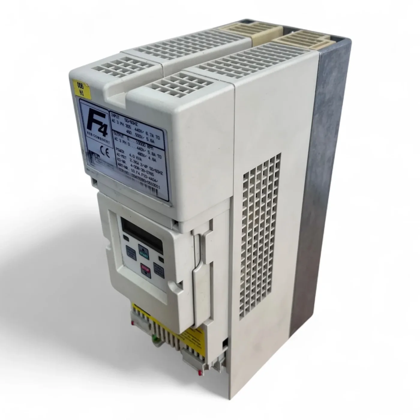 KEB COMBIVERT F4 Frequenzumrichter 10.F4.F1D-4040/Z 2.2 kW 4.0 kVA Motorleistung mit RS232-Toslink Modul - 2