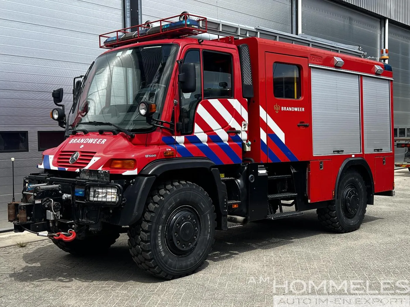 Unimog U500 DoKa firetruck - 2