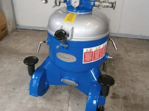 MANUAL CLEANING CLARIFIER CENTRIFUGE, MODEL “IMMA MICRO”, SECOND-HAND MACHINE