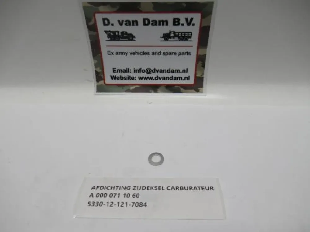 Afdichtring zijdeksel carburateur