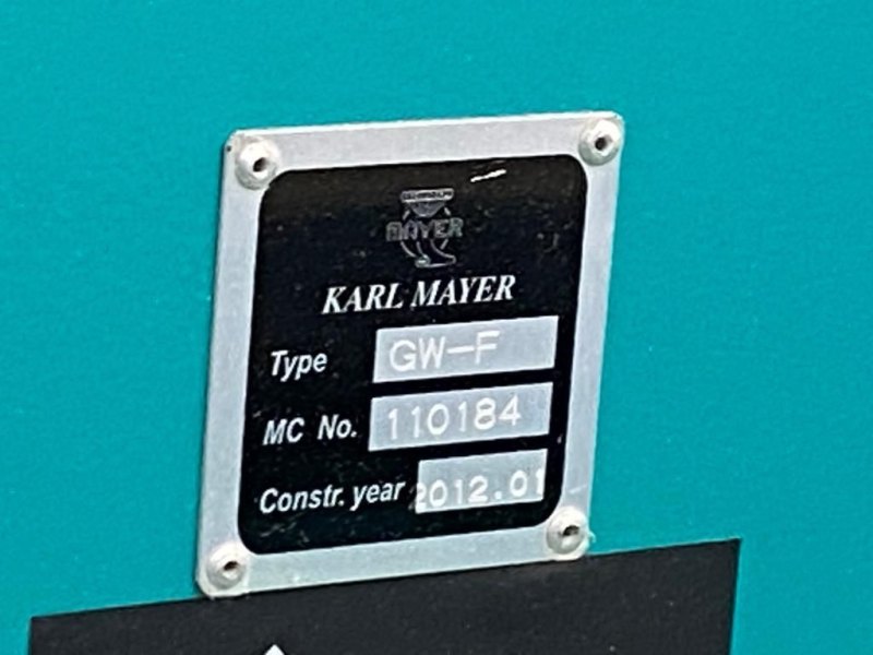 KARL MAYER - warping creel for filaments