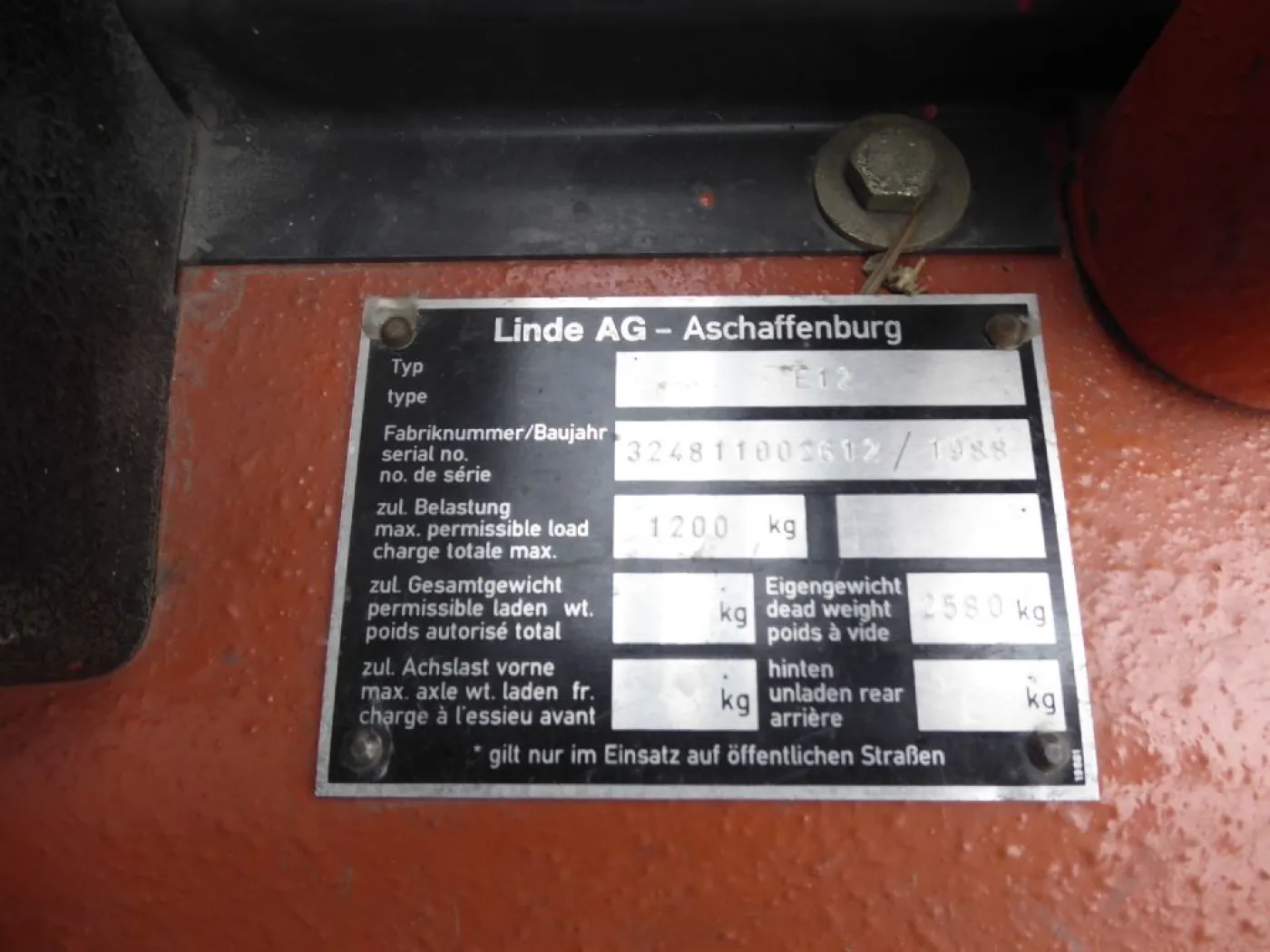 Linde E12 - 5