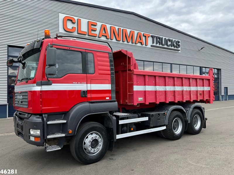 MAN TGA 33.440 6x4 Manual Full steel Kipper 12m³ Just 205.947 km!