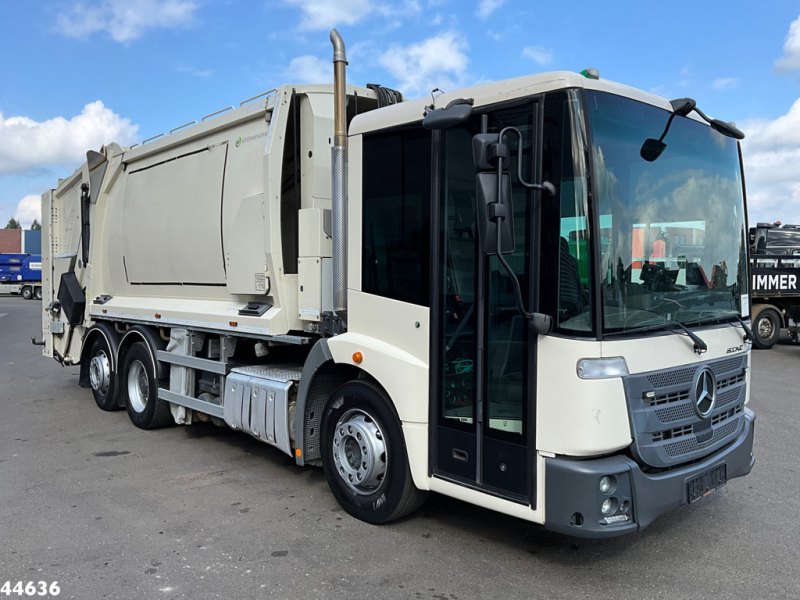 Mercedes-Benz Econic 2630 Euro 6 Norba MF 300 18m³ 2 compartimenten