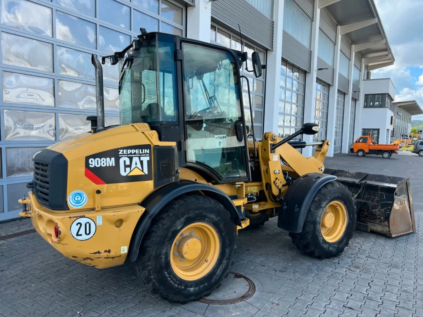 Cat 908M / 2.644h / Gabel / Schaufel - 3