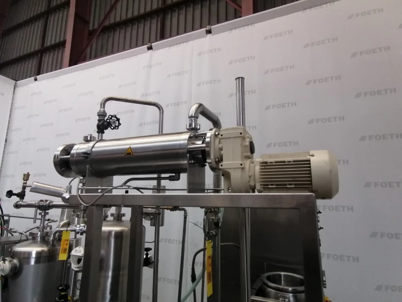 Vomatec Skid Unit Pilot - Processing vessel - 2