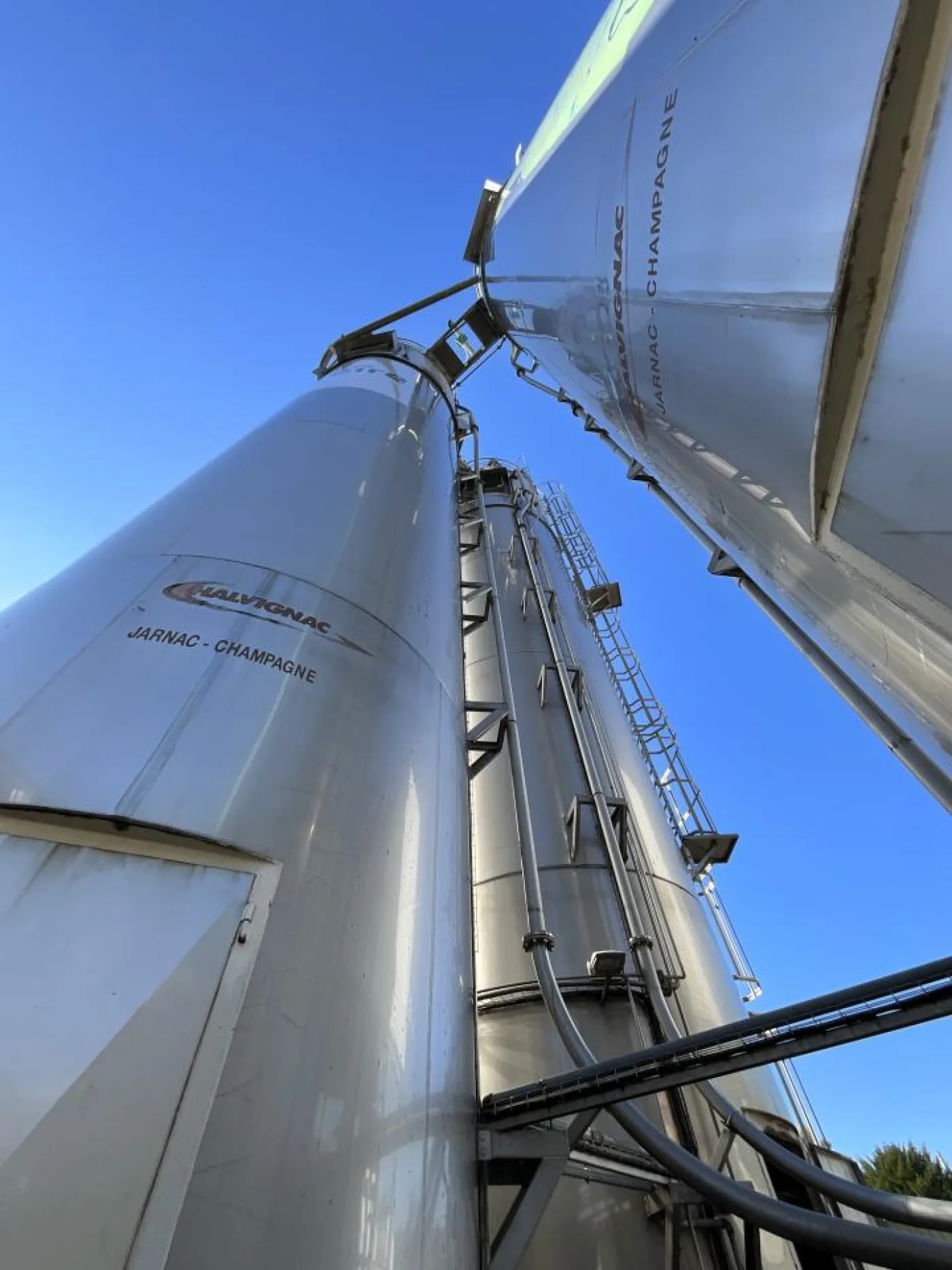 1997 Chalvignac Industries Chalvignac Industries 150 Ton Stainless Steel Sugar Crystal Silo - Silo 3 - 2