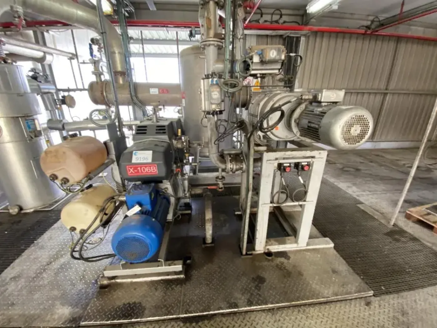 USED BUSCH PANDA WV 2000 C 0EC ZZTZ ATEX VACUUM PUMP - 7