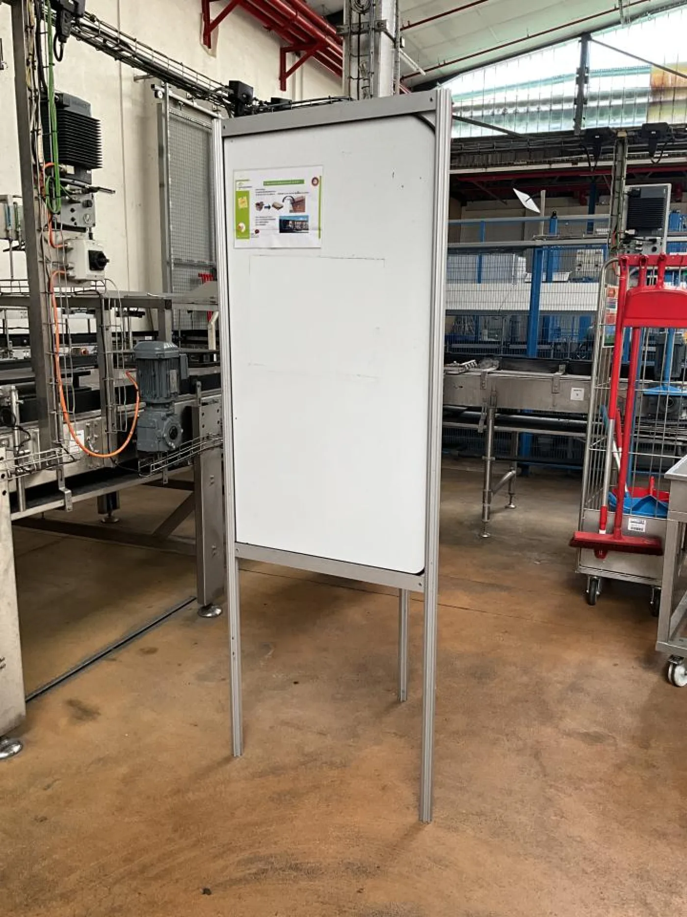 Unknown Three Sided Display White Board - 2