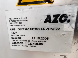 AZO Double container emptying station with collection vessel - Miscellaneous transport