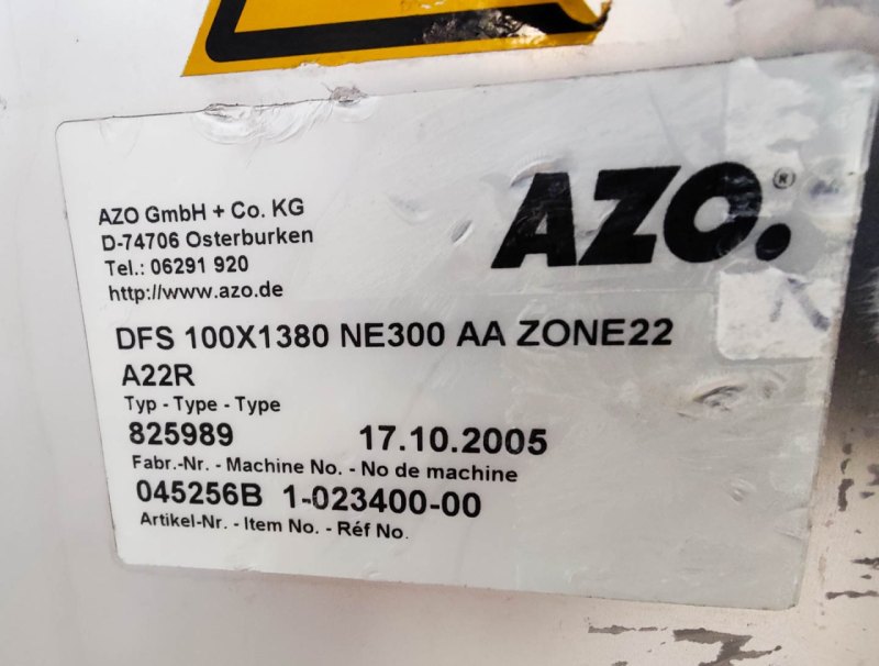 AZO Double container emptying station with collection vessel - Miscellaneous transport