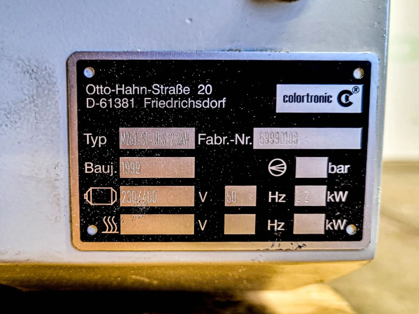 Colortronic M253-ST-UFS - Granulator - 5