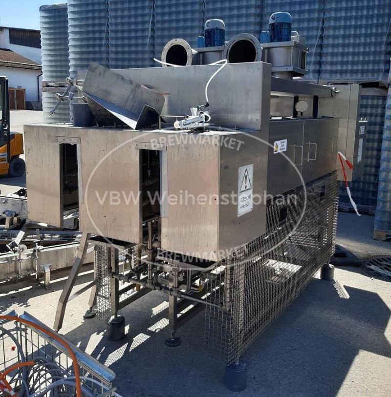 Shrink tunnel with 2 parallel conveyors