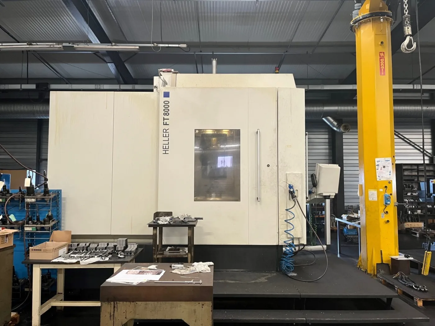 Used milling machine 5 axis machining center – HELLER FT8000 - 1