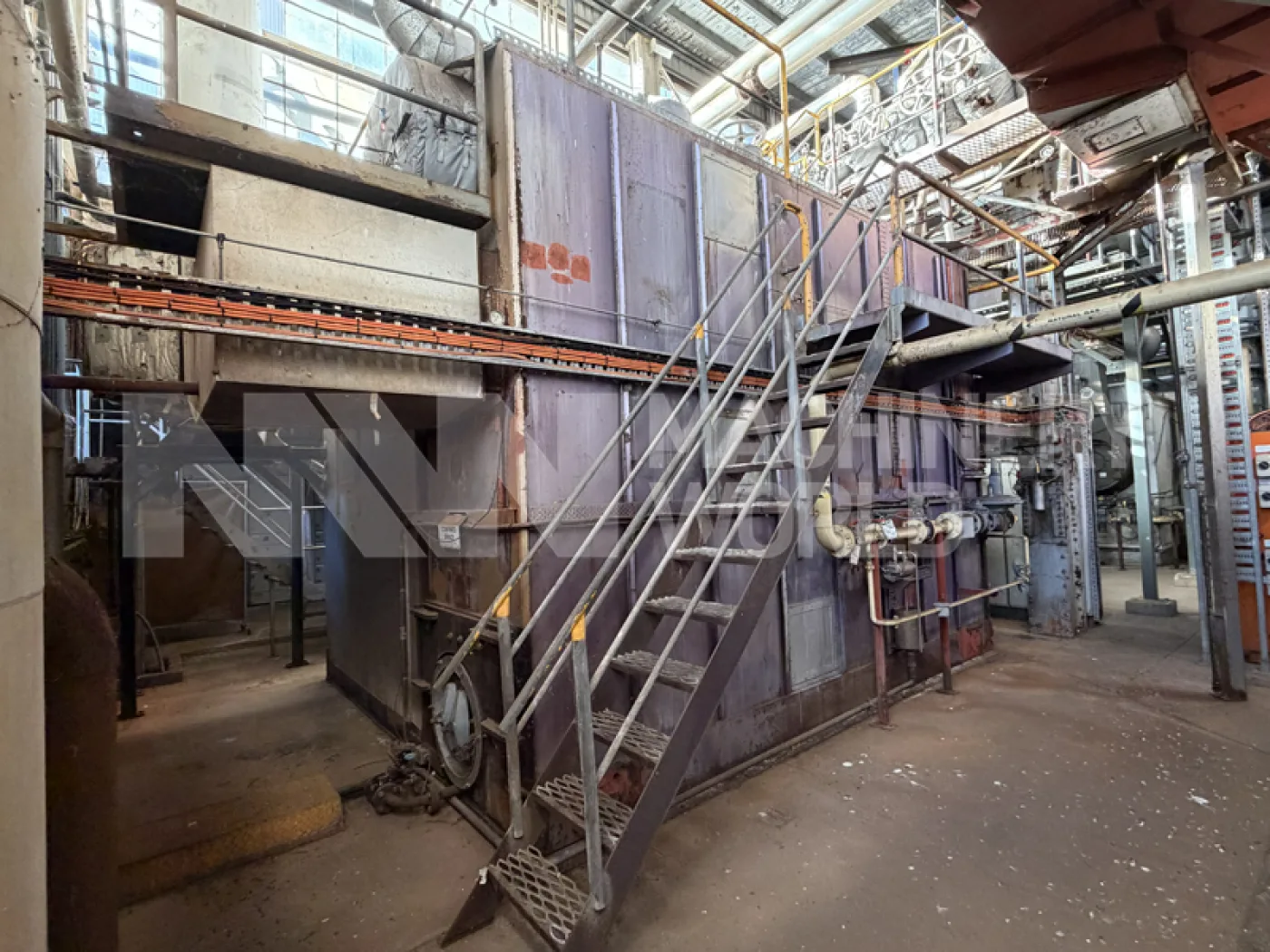 Maxitherm 7.5MW 17.5 Bar Natural Gas Fired Industrial Steam Boiler with Economiser (YOM 1992) - 3