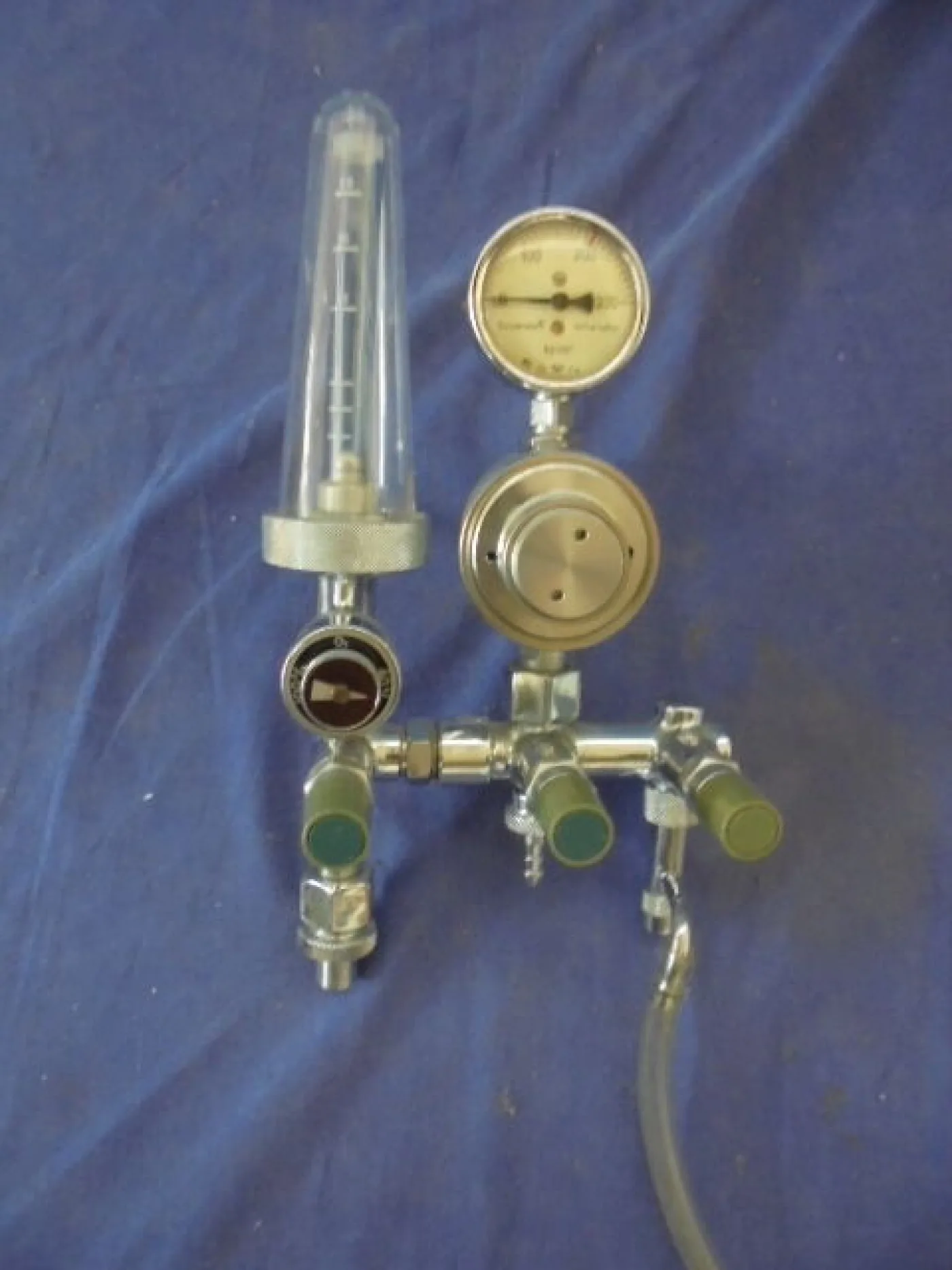 O2 pressure reducer with flow meter (Gebraucht, sehr gut) - 4