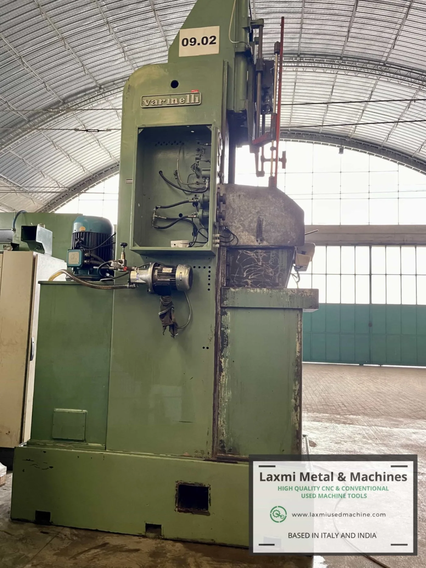 BROACHING MACHINE, VARINELLI - BVP 16/1450 - Laxmi Metal & Machines, Rohtak - 8