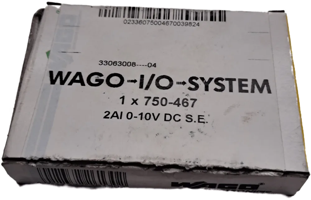 Wago 2-Kanal-Analogeingang 750-467