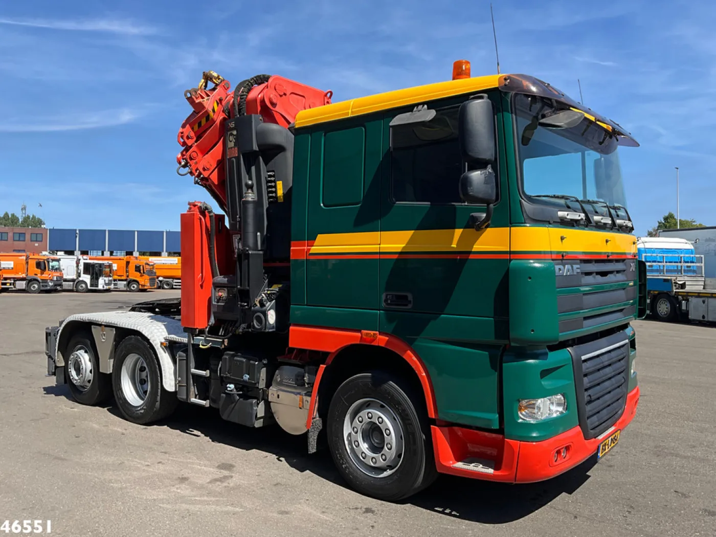 DAF FTN 105 XF 460 6x2 Hiab 60 Tonmeter laakraan - 7